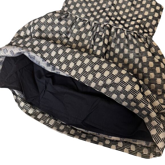 Egg By Susan Lazar Party Dress Metallic Gold Black Fit & Flare 2 Years bv - Picture 4 of 8